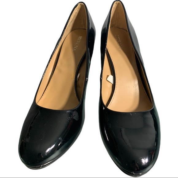 Merona Black Stiletto Patent Leather Shoes - Picture 9 of 9